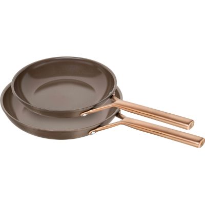 ZWILLING MILANO Zestaw 2 patelni brązowy