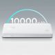 7. Powerbank Baseus Airpow Lite 10000mAh 15W z kablem Baseus Simple USB-A - USB-C 30cm - biały