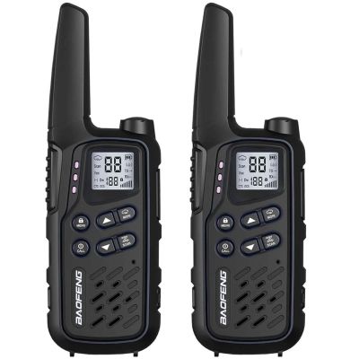 12. Krótkofalówka Baofeng BF-T25E czarna, 2 sztuki