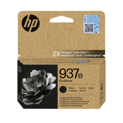 7. HP Oryginalny czarny tusz 937e EvoMore