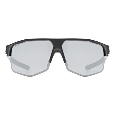2. Uvex 5330812216 okulary sportowe Unisex Półobwódkowe Czarny Wymienne soczewki