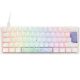11. Ducky One 3 Mini Pure White klawiatura Gaming USB Niemiecki Biały
