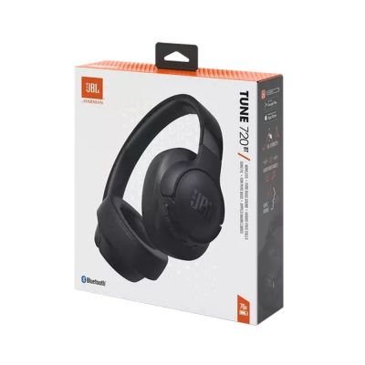 5. Nauszne słuchawki bezprzewodowe JBL Tune 720BT - czarne