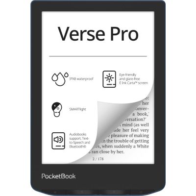Czytnik Ebook PocketBook Verse Pro 634 6" 16GB Wi-Fi Azure Blue