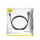 20. Baseus kabel przewód HDMI 2.0 4K 60 Hz 3D HDR 18 Gbps 3 m czarny (CAKGQ-C01)