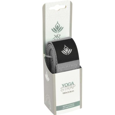 6. PASEK DO ĆWICZEŃ JOGI XQMAX SZARY