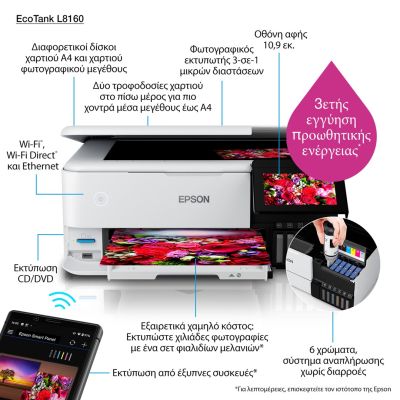 54. Epson EcoTank L8160