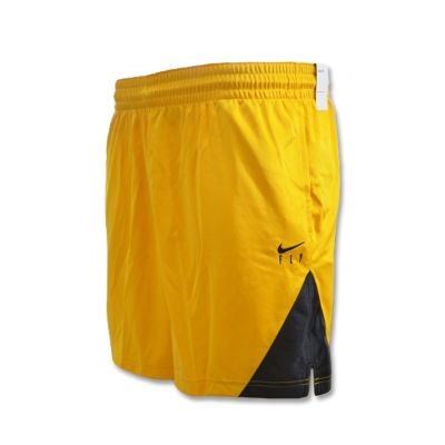 3. Damskie spodenki koszykarskie Nike Dr-Fit Fly Short Isofly Yellow Ochre/Black - DH7363-752