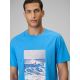 3. T-shirt regular z nadrukiem męski 4F 4F 4FWSS26TTSHM2783-33S
