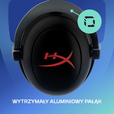 12. Bezprzewodowy zestaw słuchawkowy do gier Kingston HyperX Cloud II Core