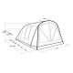 2. Outwell Florida 5 Air 5 os. Zielony Namiot tunelowy