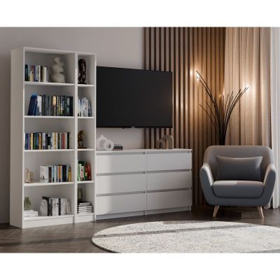 9. REGAŁ R25 BIAŁY