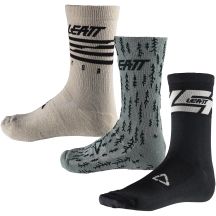 Skarpety rowerowe LEATT Socks MTB (3 pary)   L/XL