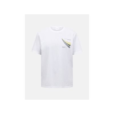 Koszulka męska PEAK PERFORMANCE M Explore Graphic Tee kolor biały
