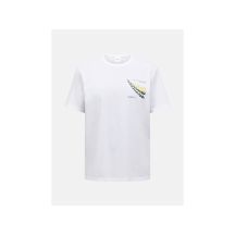 Koszulka męska PEAK PERFORMANCE M Explore Graphic Tee kolor biały