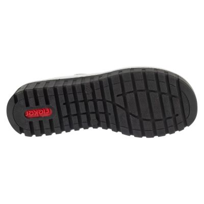 4. Rieker Slides Shoes V1392-80 Białe 38