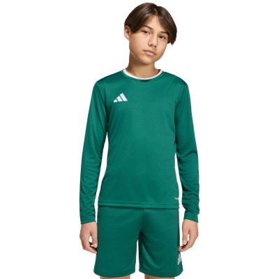 4. Koszulka dla dzieci adidas Entrada 26 Long Sleeve Jersey zielona KF5873