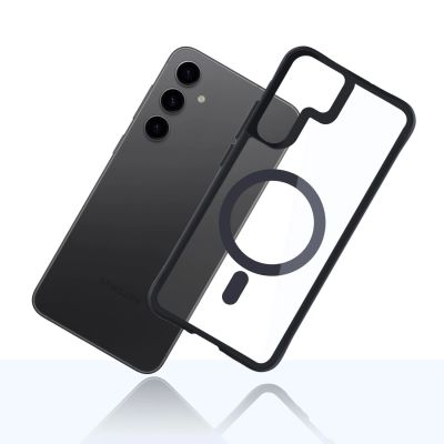 Etui 3mk Satin Armor MagCase na Samsung Galaxy S24 - przezroczyste