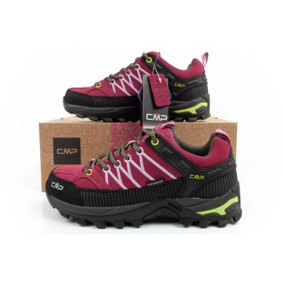 10. CMP Rigel Buty sportowe damskie trekkingowe wodoodporne różowe
