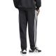 3. Spodnie męskie adidas Essentials 3-Stripes Fleece Tapered Cuffed czarne KY6526