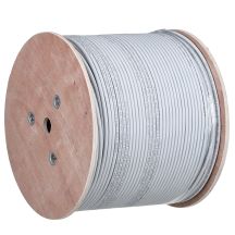 Alantec Kabel U/UTP kat.6A, sieciowy, LSOH, Dca 4x2x23 AWG, 10Gb/s, 700 MHz, szary, 500m (KIU6ALSOH500D)