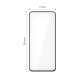 2. Szkło hartowane Tech-Protect Glass Fit+ 2-pack na Samsung Galaxy S25 FE - czarne