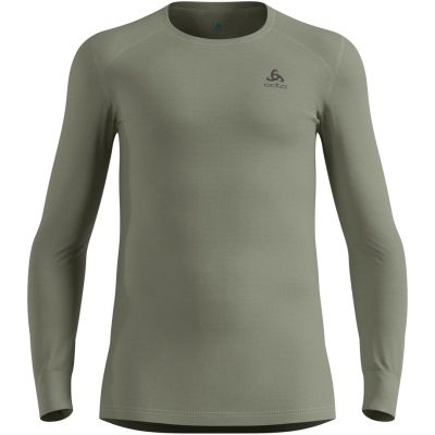 7. Bielizna termoaktywna z długim rękawem Odlo BL TOP crew neck l/s ACTIVE WARM roz. M Szara