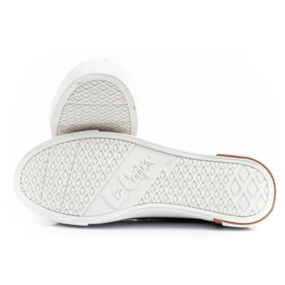 9. Lee Cooper buty sportowe damskie trampki z tkaniny stylowe czarne