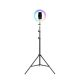 Tripod Havit ST7026 z pierścieniem świetlnym RGB (czarny)