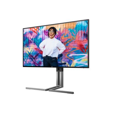 5. AOC U27U3CV monitor komputerowy 68,6 cm (27") 3840 x 2160 px 4K Ultra HD LCD Czarny