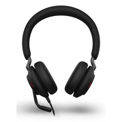 2. Jabra Evolve2 40 SE Zestaw słuchawkowy Przewodowa Opaska na głowę Połączenia/muzyka USB Type-C / USB Type-A Czarny