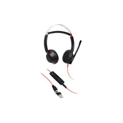 142. Słuchawki nauszne POLY Blackwire 5220 8X231AA