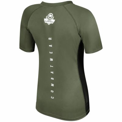 7. Rashguard damski ARMY GREEN COMBATWEAR | DBX Bushido