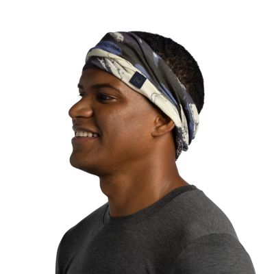 4. Chusta wielofunkcyjna Buff Merino Lightweight Prints - digital prints esyr blue