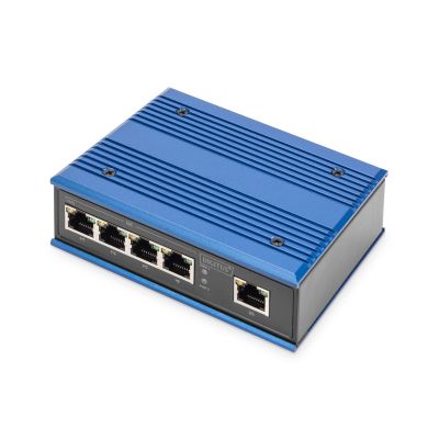2. ASSMANN Electronic DN-651118 łącza sieciowe Gigabit Ethernet (10/100/1000) Czarny, Niebieski