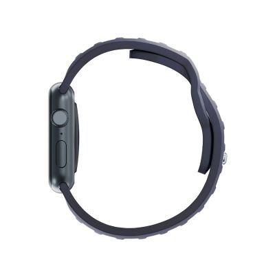 2. Pasek silikonowy 3mk Silicone Watch Strap do Apple Watch 42 / 44 / 45 / 49 mm - szary