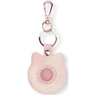 2. Etui Nimmy New Big Eyed Pet 2.0 Cat na lokalizator - różowe