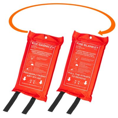 10. NEO TOOLS Koc gaśniczy szklany 1,2x1,8m