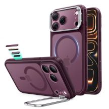 Etui ESR Classic Hybrid Kickstand MagSafe na iPhone 18 Pro / 17 Pro - dark cherry matowe