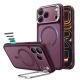 Etui ESR Classic Hybrid Kickstand MagSafe na iPhone 18 Pro / 17 Pro - dark cherry matowe