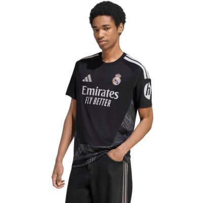Koszulka męska adidas Real Madrid 26/27 Home Goalkeeper Jersey czarna KC3988