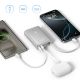 8. Powerbank Baseus PicoGo 10000mAh 45W z wyświetlaczem cyfrowym z wbudowanym kablem USB-C - tytanowy