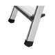 4. AWTOOLS Drabina aluminiowa wolnostojąca 5 stopni do 125 kg