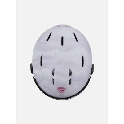5. Kask narciarski ROSSIGNOL Whoopee Visor IMPACTS biały