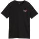 2. Koszulka dla dzieci Puma Ess 2 Color Small No.1 Logo Tee czarna 685779 71