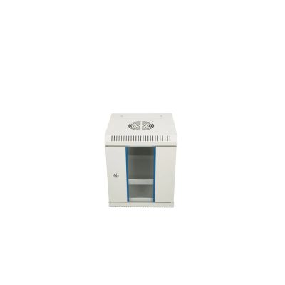 6. Extralink Szafa rack 6U 10" Szara montowana na ścianie