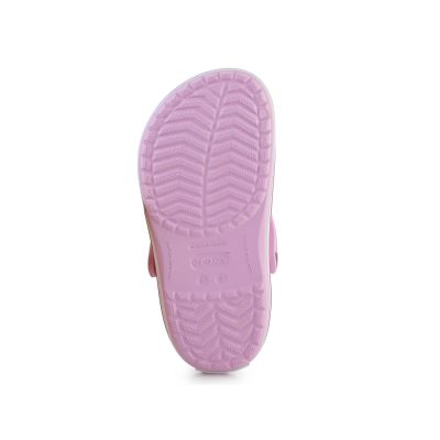 6. Klapki CROCS Crocband Clog K Ballerina Pink 207006-6GD