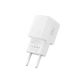 4. Ładowarka sieciowa Tech-Protect NCM25 USB-C PD 25W - biała