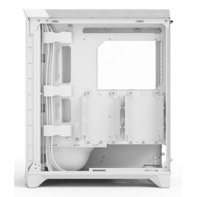 9. Obudowa Fractal Design Meshify 3 White TG Clear Tint - Etui - ATX