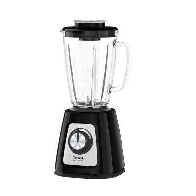 3. Blender TEFAL BL438831 BlendForce Tabletop, 800 W, materiał dzbanka: plastik, pojemność dzbanka: 1,25 L, kruszenie lodu, kolor: czarny